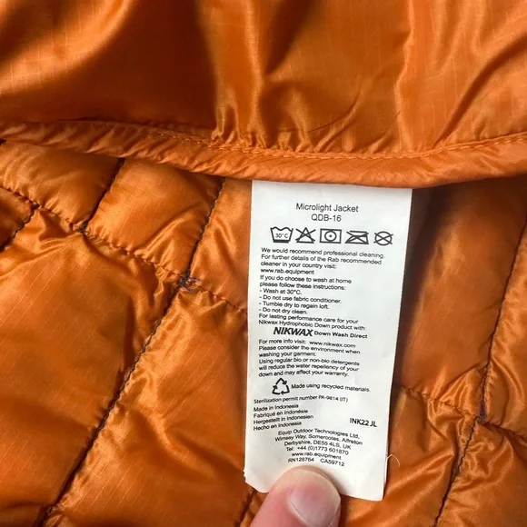 Rab Microlight Jacket Men Large - Picture 4 of 5